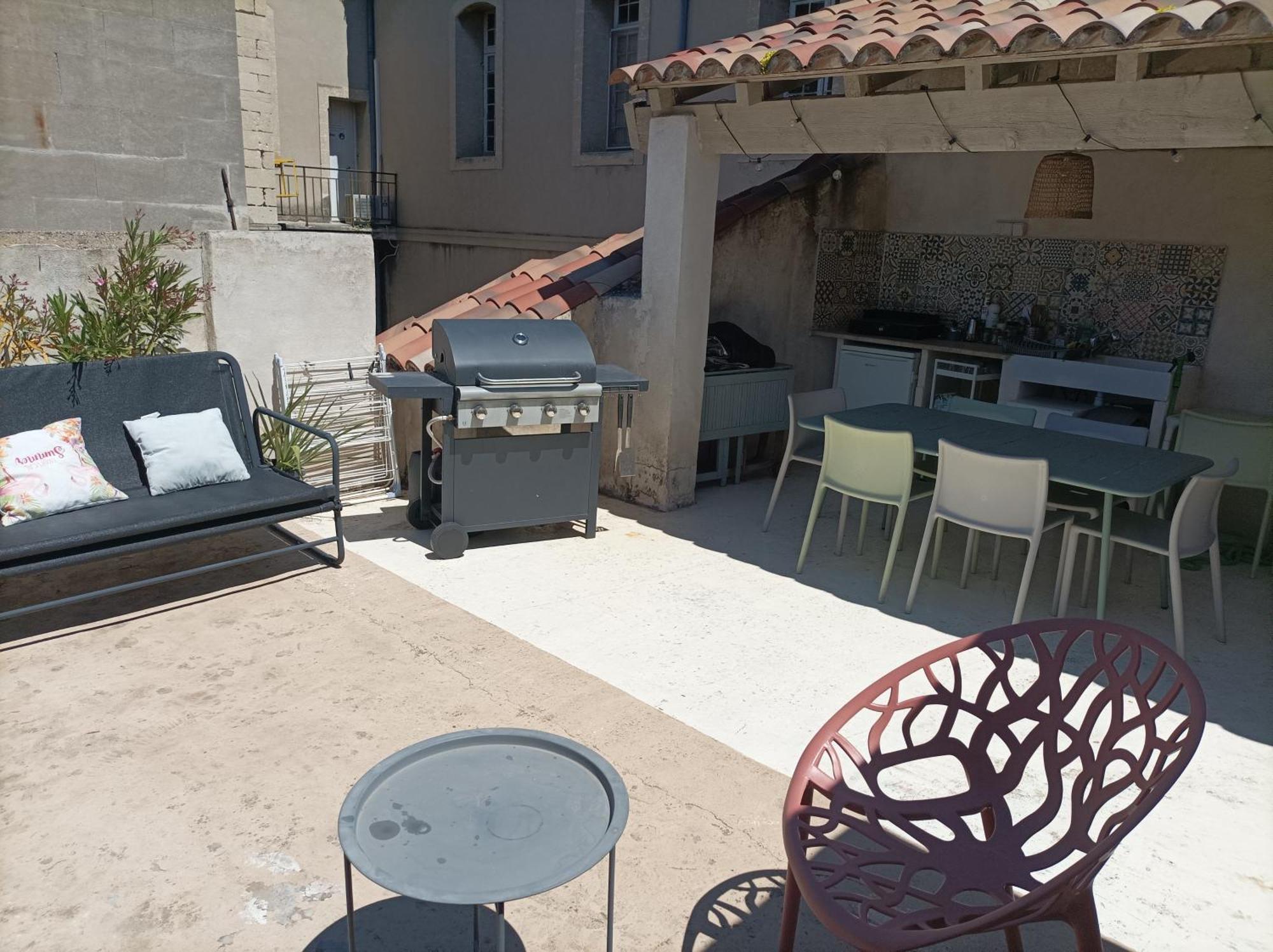 Maison Intra Muros, Terrasses Avec Vue Jaccuzzi Et Garage Avignon Zimmer foto